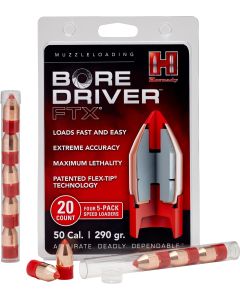 Balles 50 CAL 290 gr Bore Driver FTX x 20