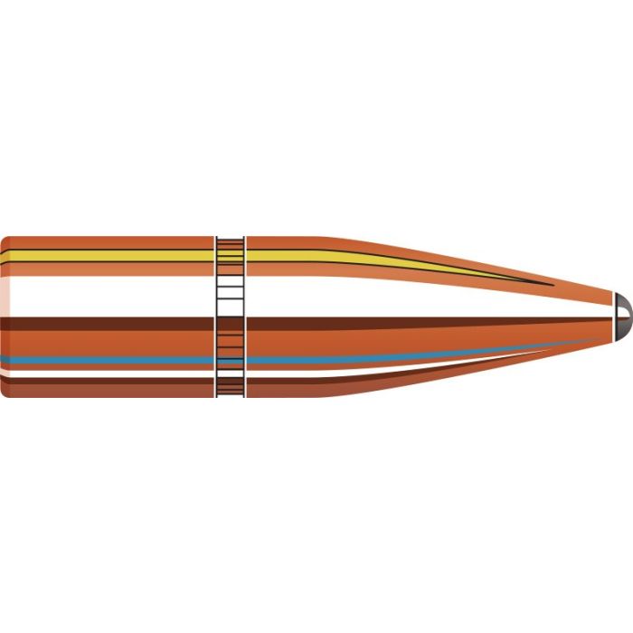 Balles 338 CAL .338 225 GR INTERLOCK® SP-RP x 100 Hornady